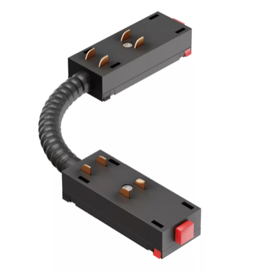 Коннектор гибкий магнитный черный (S25)