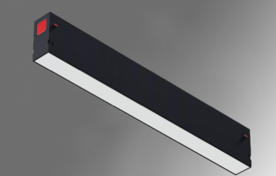 Магнитный светильник М220 01 матовый 18W 3000-6500K черный (S25)