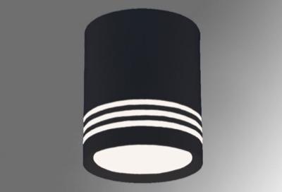 Спот 1009 черный 9W 4000K