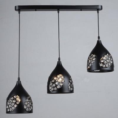 Подвесной светильник N5376/3HT BK черный 3х40W E27 d690 h800