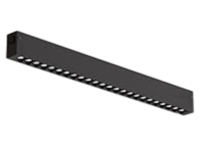 COLIBRI трековый светильник VEGAS черный, 20W, 4000K, 1800ЛМ, D410*25*40