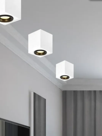 Спот GU10 1*50W Белый / Черный. IL.0005.2500-WBK