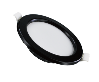 LED панель Slim Iron (круг) 9W/4000K/IP20 черная